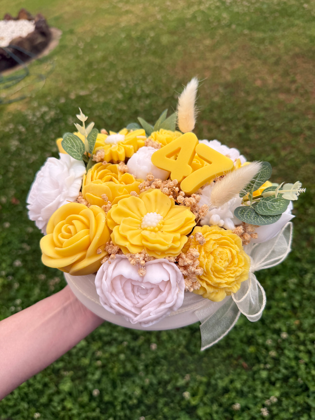 Custom Candle Bouquet
